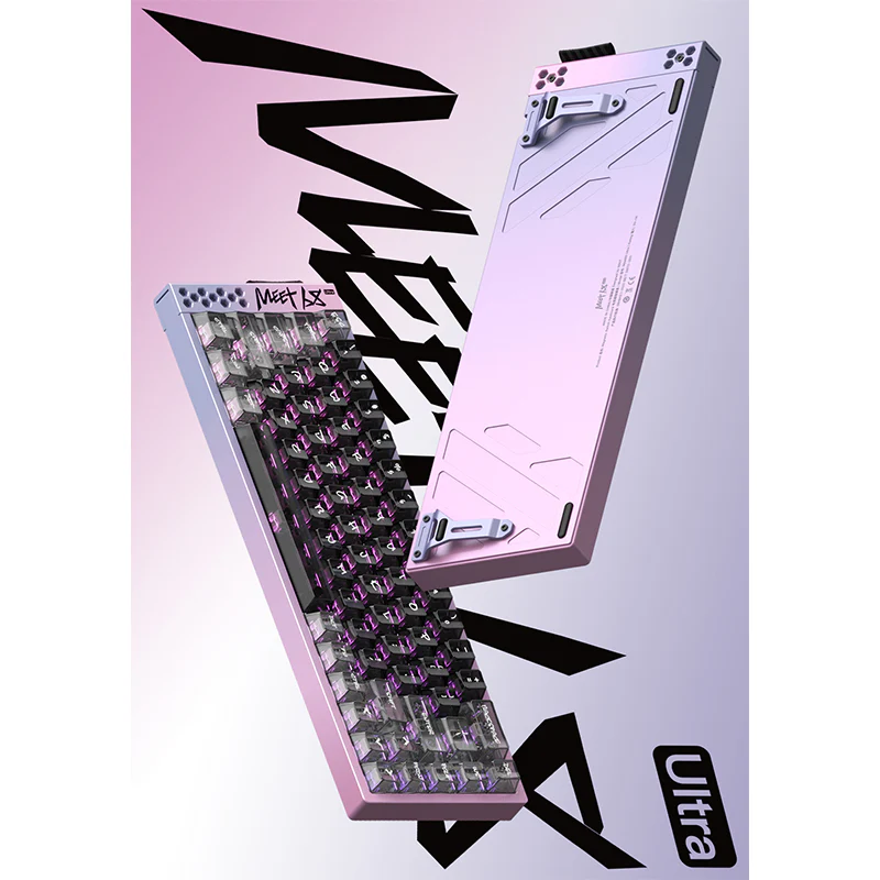 MIKIT Meet 68 Ultra Hall Effect Keyboard Starry Pink - Image 7