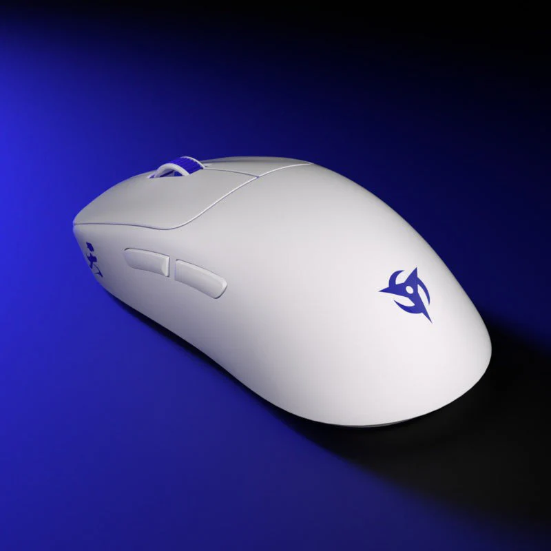Ninjutso Ten Wireless Gaming Mouse White - Image 5