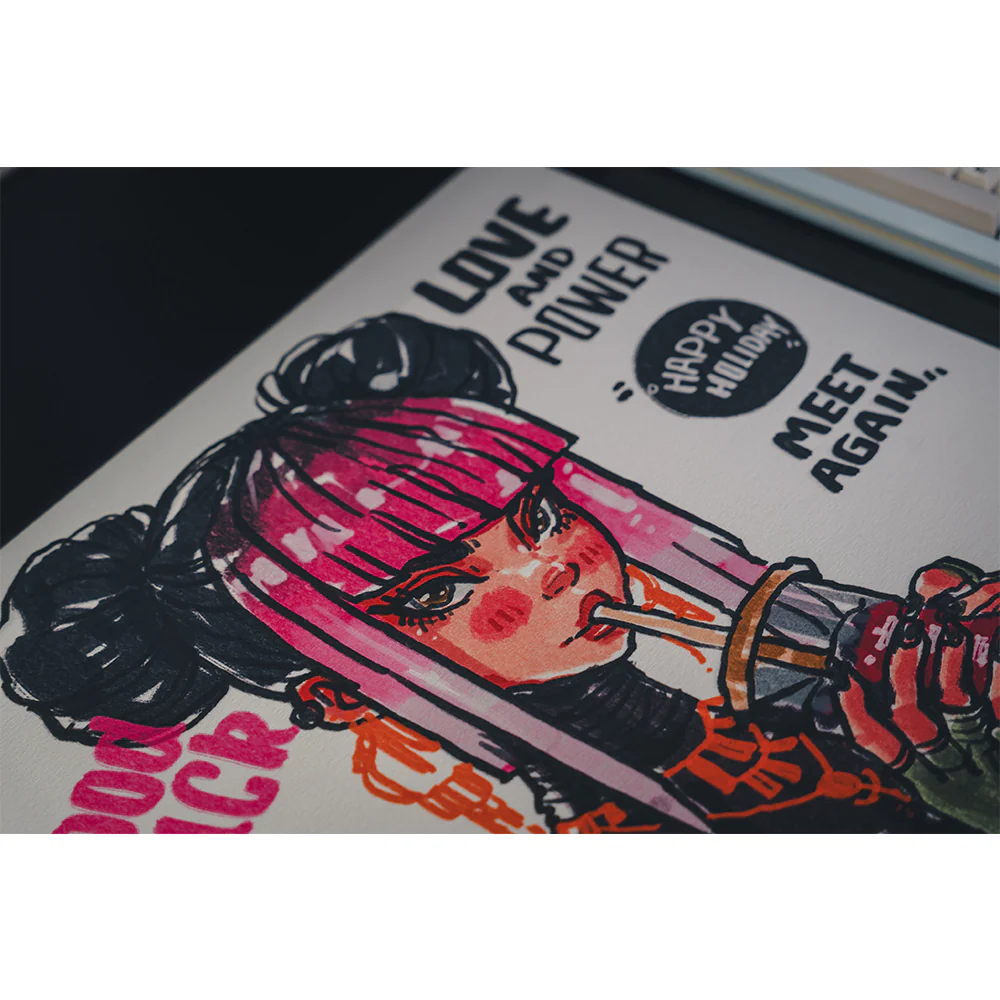 Owepowe WGR series Gaming Mousepad Milktea - Image 6