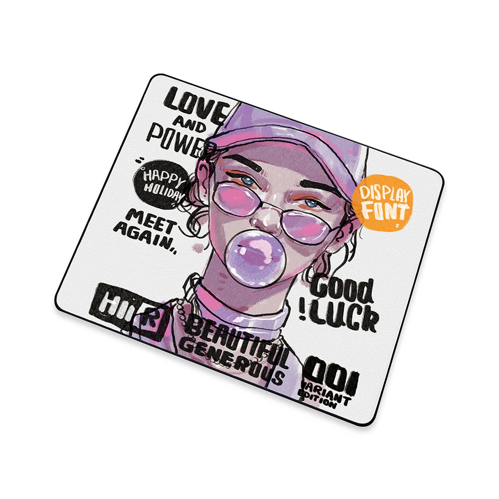 Owepowe WGR series Gaming Mousepad Rapper Girl - Image 2