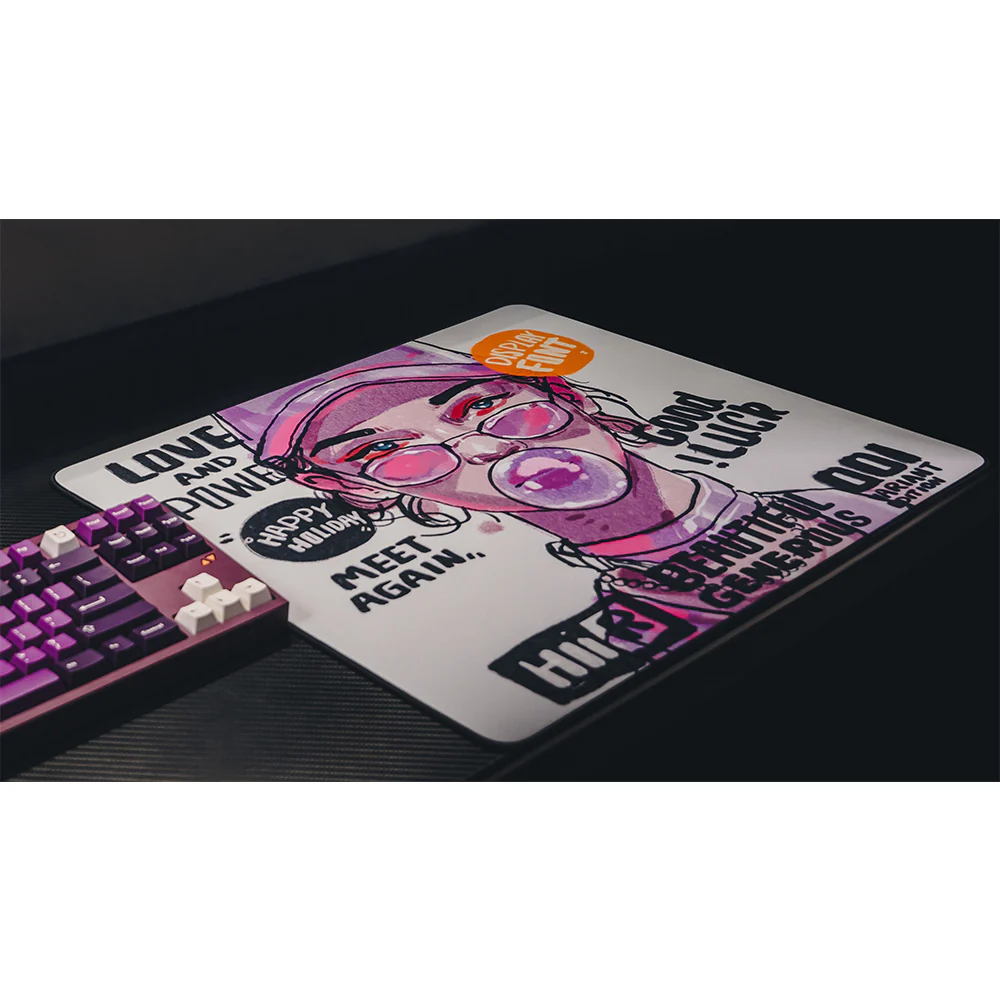Owepowe WGR series Gaming Mousepad Rapper Girl - Image 6