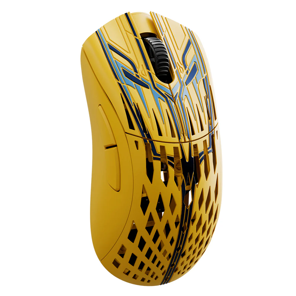 Pwnage Wireless Gaming Mouse StormBreaker Max CF Limited Edition Solar Blitz Yellow - Image 2