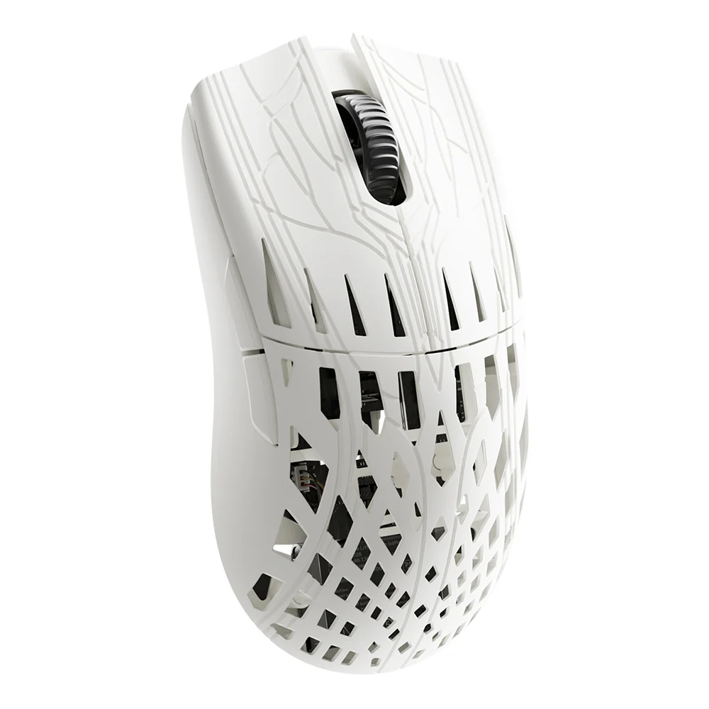 Pwnage Wireless Gaming Mouse Trinity CF Solid White - Image 2