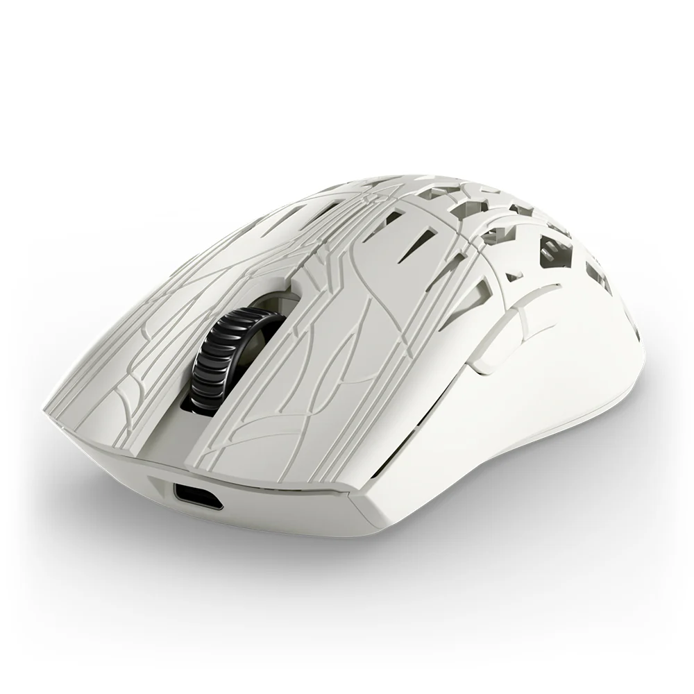 Pwnage Wireless Gaming Mouse Trinity CF Solid White - Image 3