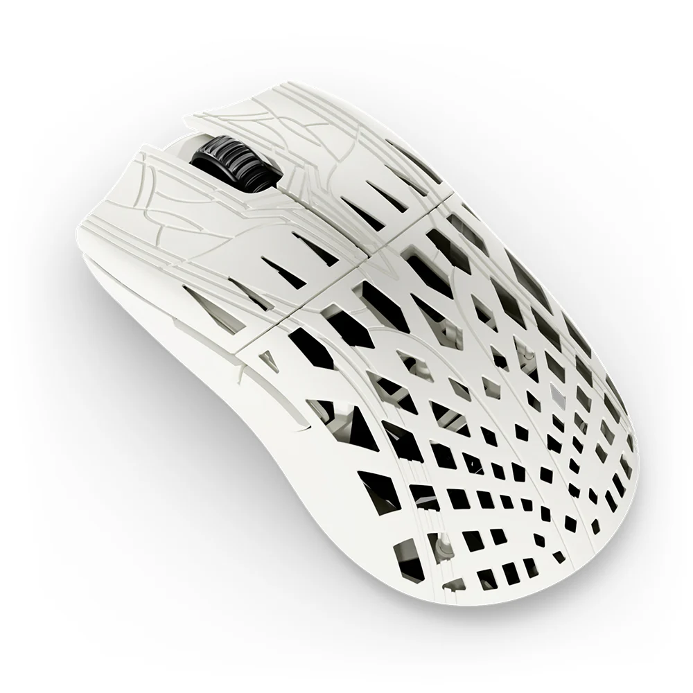 Pwnage Wireless Gaming Mouse Trinity CF Solid White - Image 4