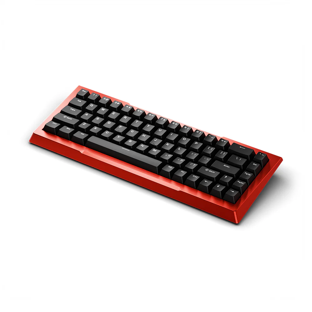 Pwnage Zenblade 65 V2 CNC Mechanical Keyboard PBT keycaps Red Black Gateron Jade Pro Swtich - Image 2