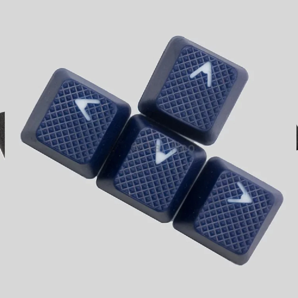 Tai-Hao Rubber Gaming Backlit Keycaps-18 keys/8 keys Dark Blue - Image 4