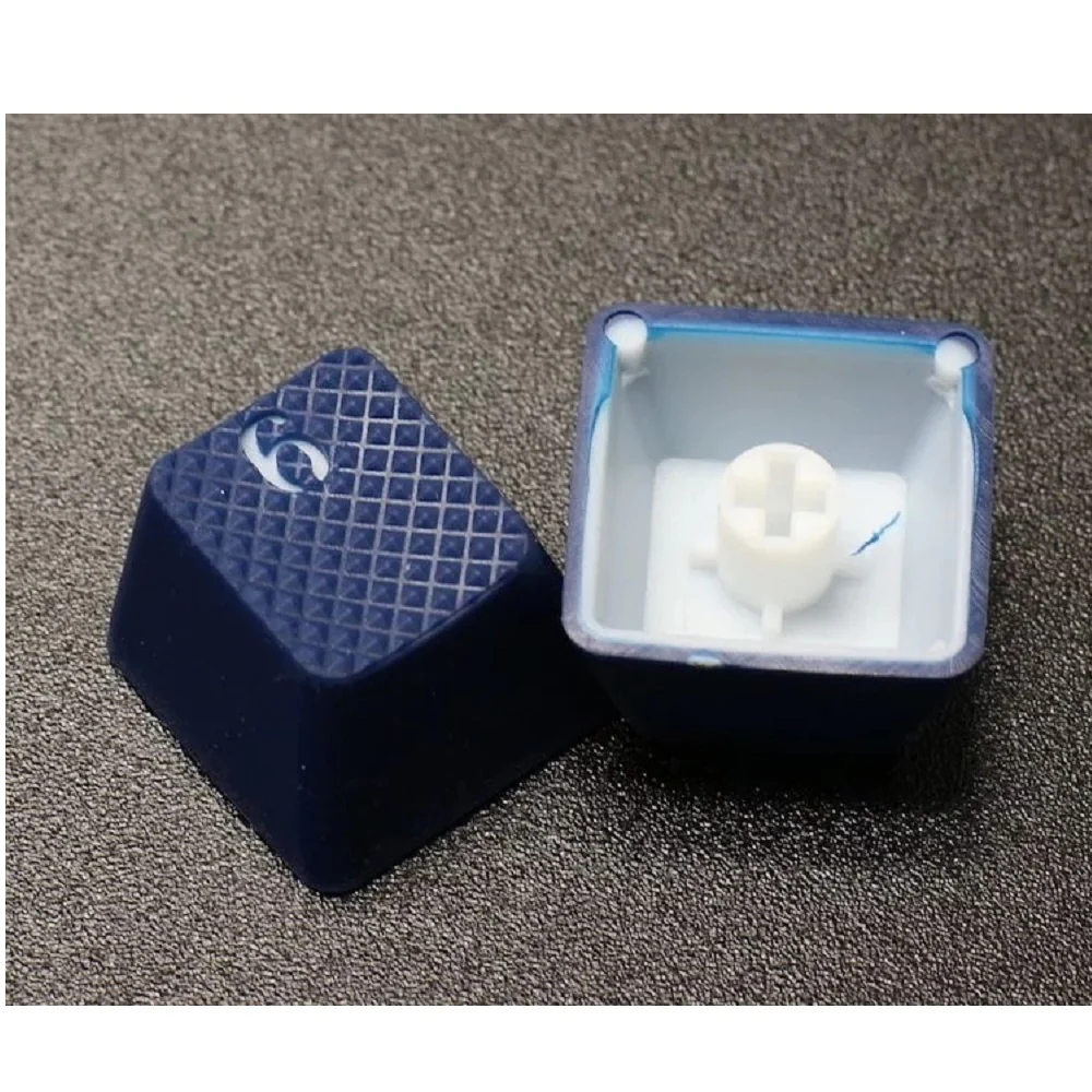 Tai-Hao Rubber Gaming Backlit Keycaps-18 keys/8 keys Dark Blue - Image 6