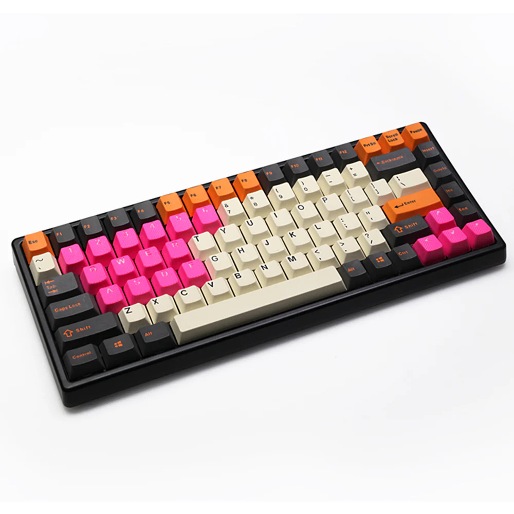 Tai-Hao Rubber Gaming Backlit Keycaps-18 keys/8 keys Neon Pink - Image 12
