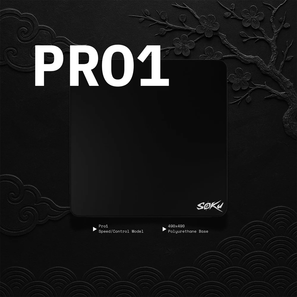 SOKU Pro1 Mousepad Black SPEED - Image 5