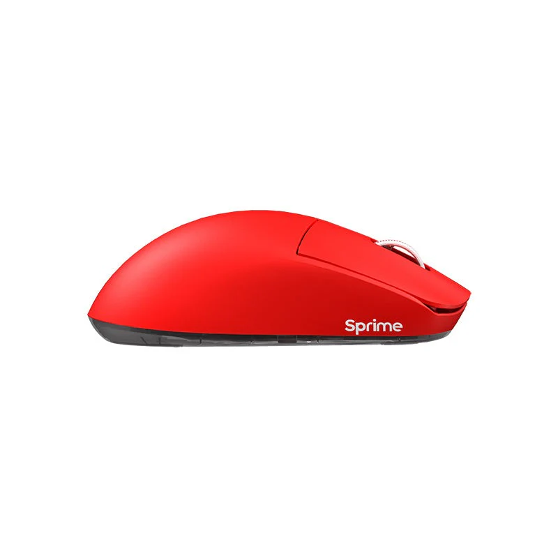 Sprime PM1 Hyper Lightweight Wireless Ergo Gaming Mouse Red - Image 3