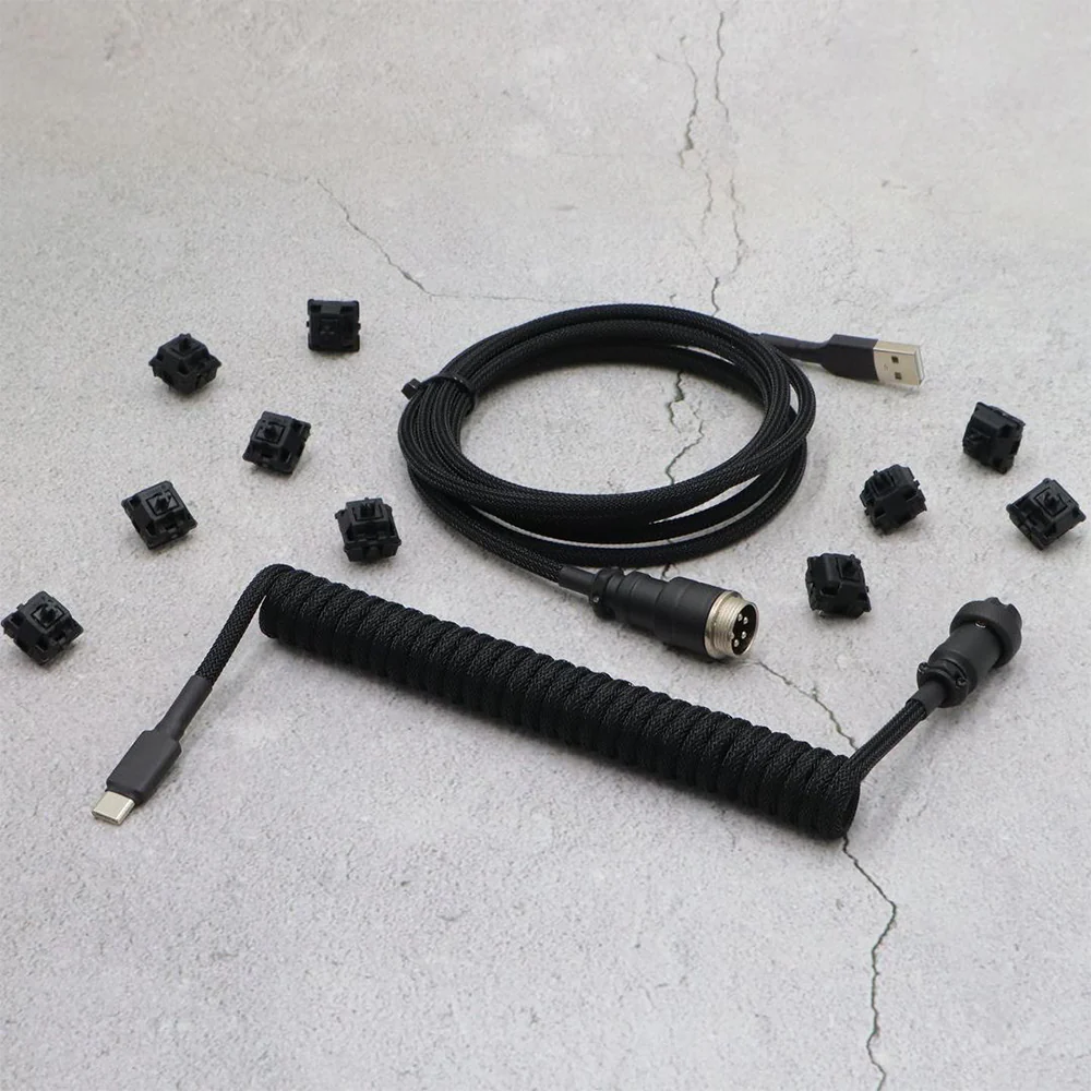 SwiftCables Artisan Custom Cable All Black - Image 4