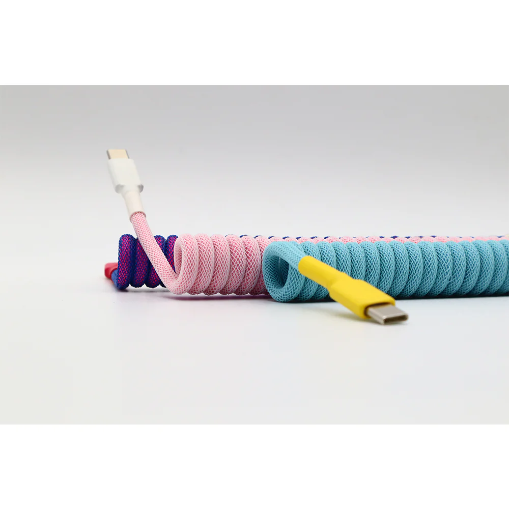 SwiftCables Artisan Custom Cable Rose Pink - Image 8