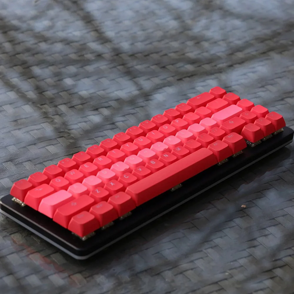 Tai-Hao BOBO Profile Backlit PBT Doubleshot Keycap Set Rosy Clouds - Image 8
