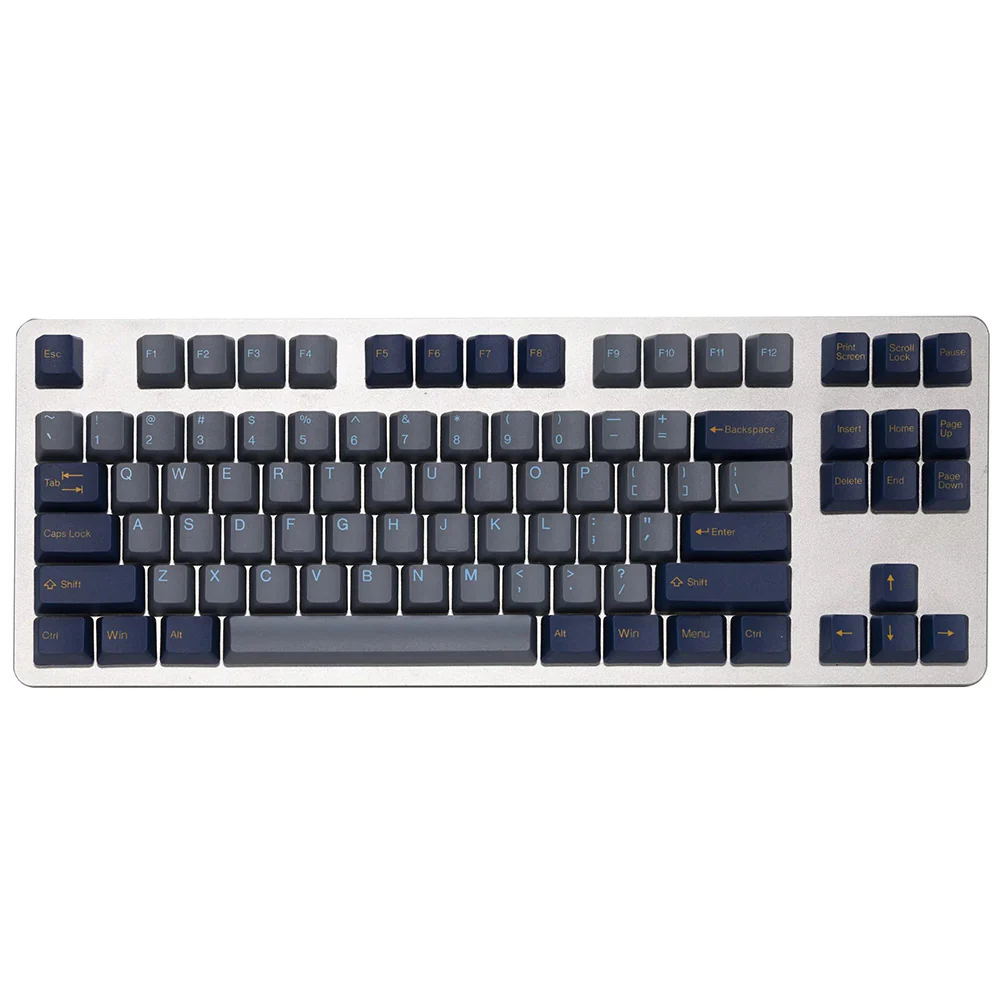Tai-Hao Dark Tunnel PBT Double shot Keycap Set