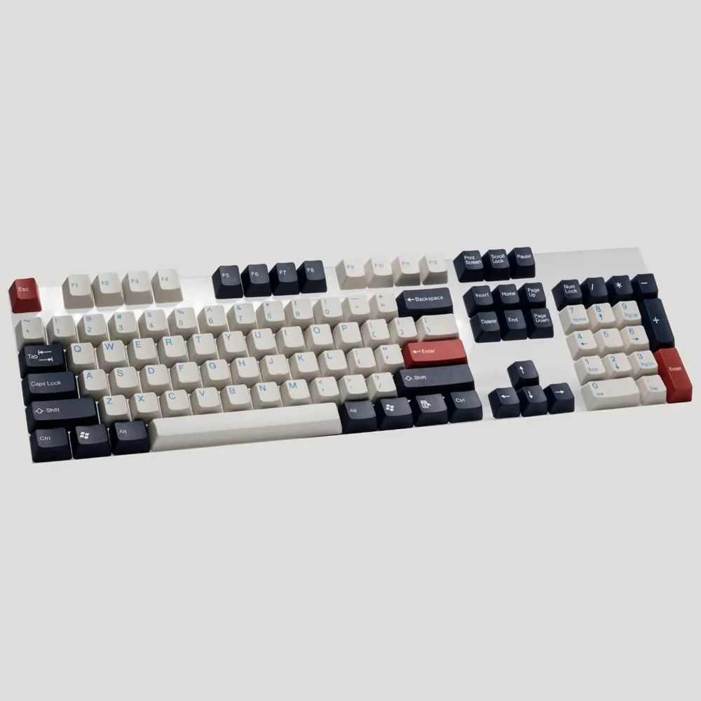 Tai-Hao England Blue ABS Double shot Keycap Set - Image 2