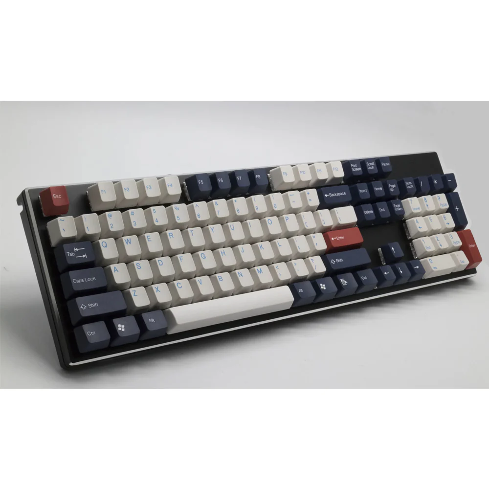 Tai-Hao England Blue ABS Double shot Keycap Set - Image 4