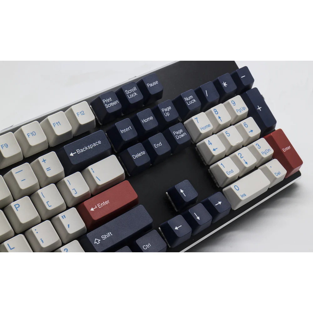 Tai-Hao England Blue ABS Double shot Keycap Set - Image 6