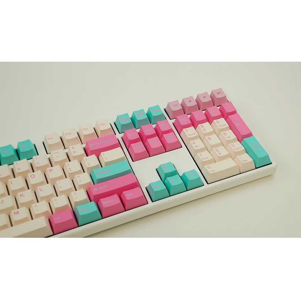 Tai-Hao Miami Surf Cubic ABS Double shot Keycap Set - Image 4