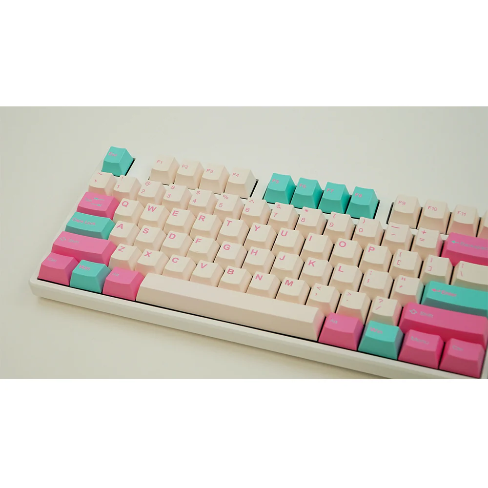 Tai-Hao Miami Surf Cubic ABS Double shot Keycap Set - Image 5