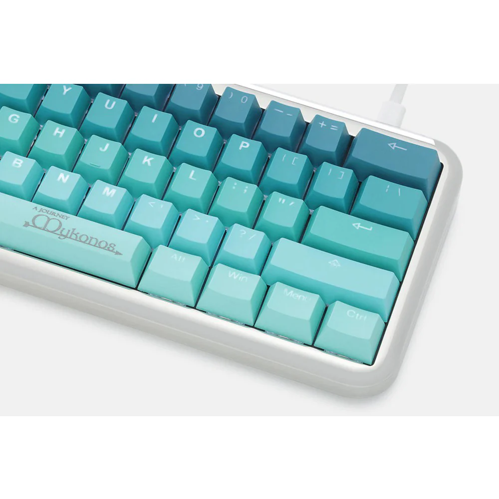 Tai-Hao Mykonos Backlit Cubic PBT Double shot Keycap Set - Image 6