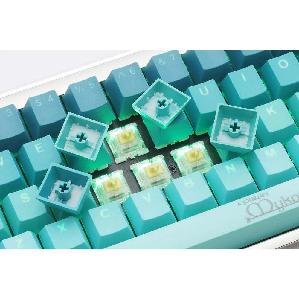 Tai-Hao Mykonos Backlit Cubic PBT Double shot Keycap Set - Image 8