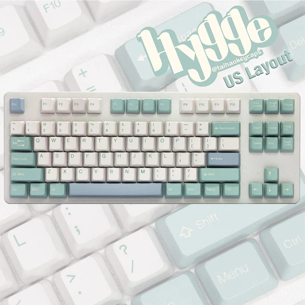 Tai-Hao Hygge PBT Double shot Keycap Set - Image 5