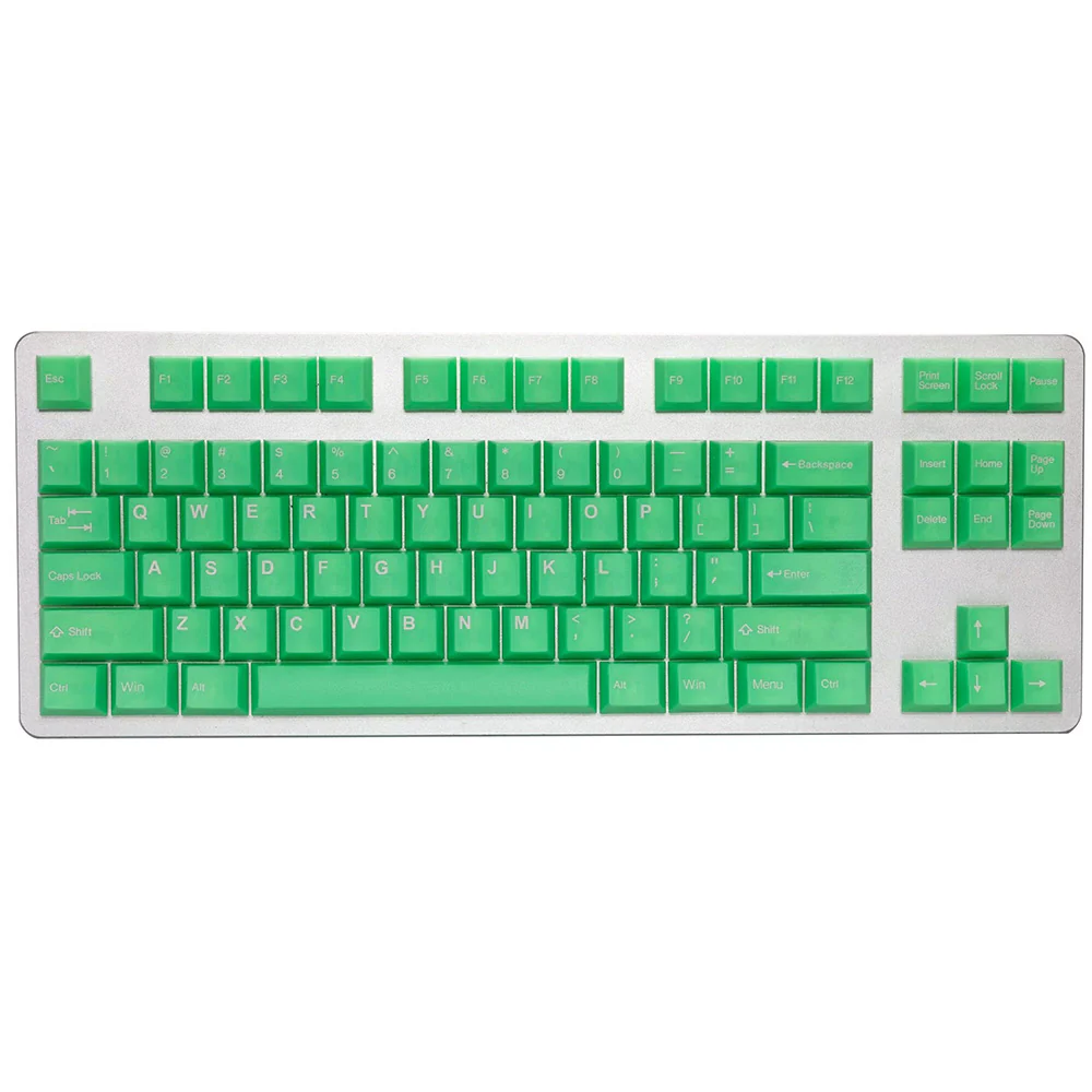 Tai-Hao The Haunted keycaps - Slime Sprout Translucent Cubic ABS Double shot Keycap Set - Image 2