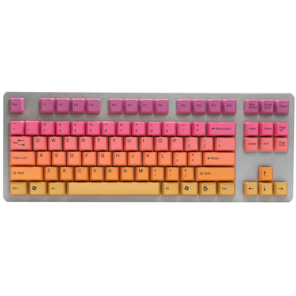 Tai-Hao Sunshine PBT Double shot Keycap Set