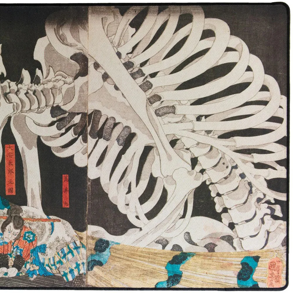 The mousepad company Mousepad DuraGlyde Artist Series Skeleton Spectre by Utagawa Kuniyoshi - Image 3