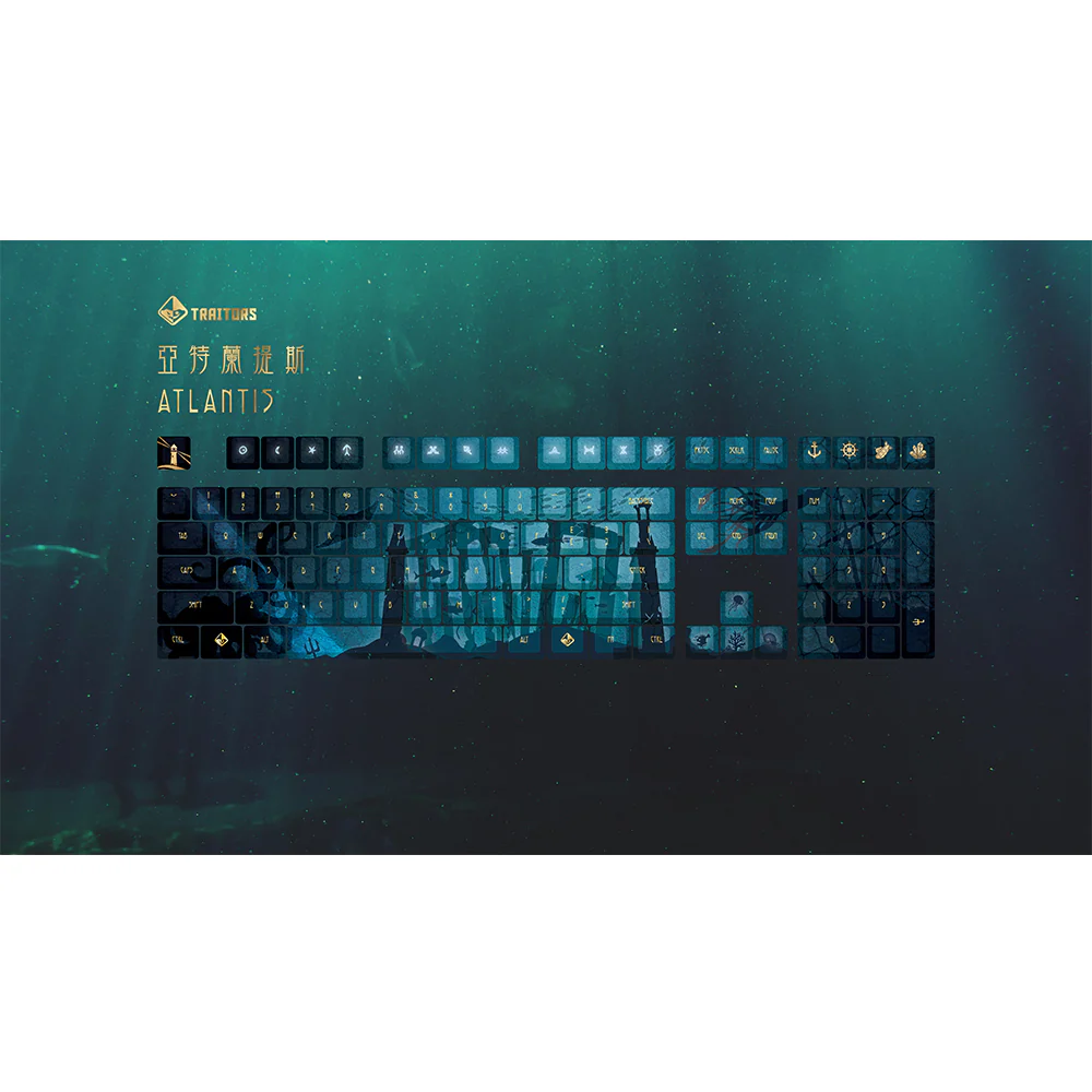 Traitors ATLANTIS 108 Keycap Set - Image 8