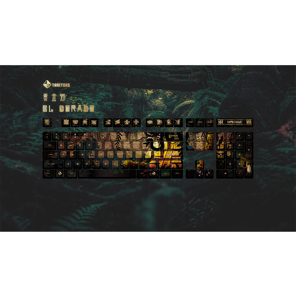 Traitors EL DORADO 108 Keycap Set - Image 9