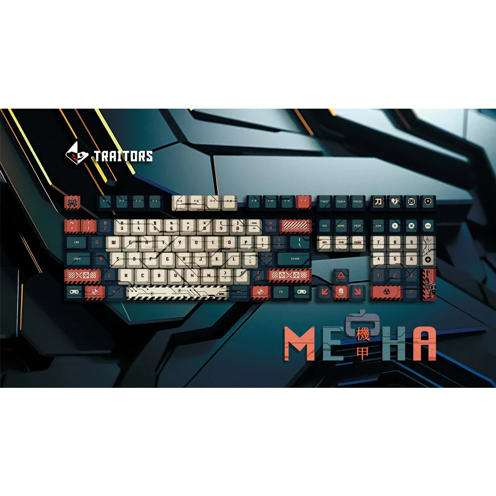 Traitors Mecha 108 Keycap Set - Image 6