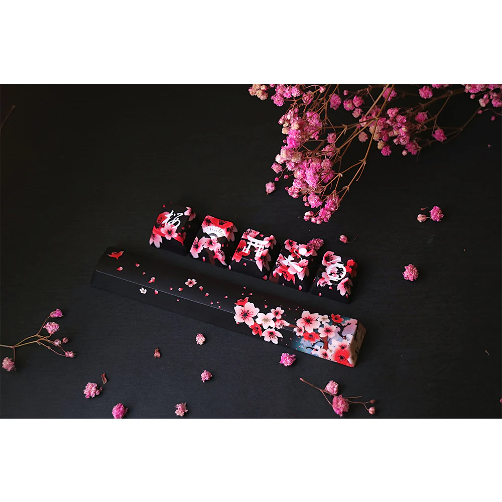 Traitors Sakura KURO Keycap Set - Image 12