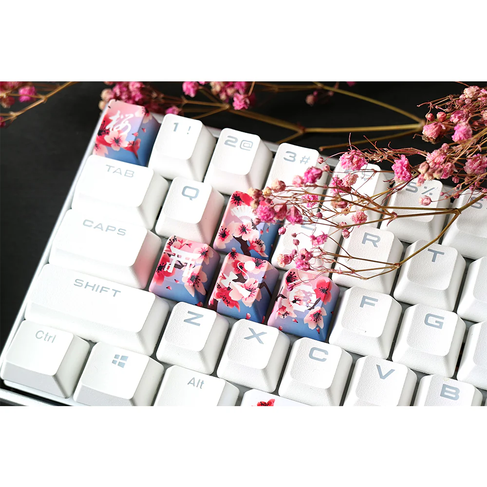 Traitors Sakura SHIRO Keycap Set - Image 11