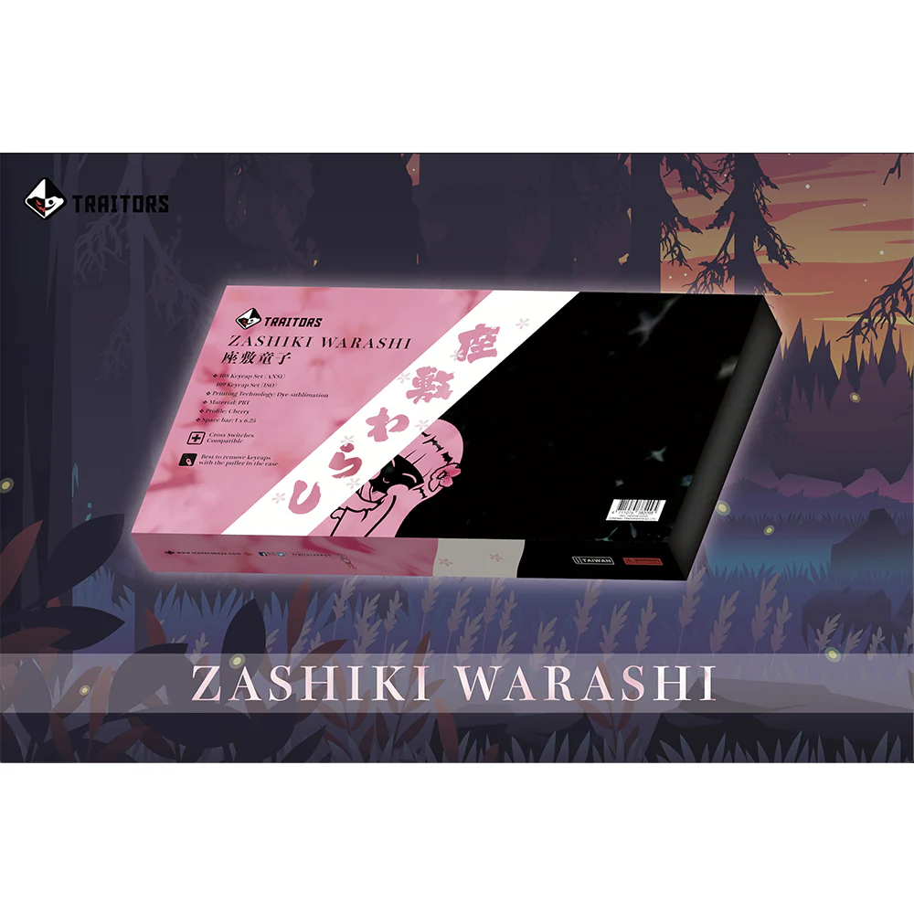 Traitors ZASHIKI WARASHI 108 Keycap Set - Image 12