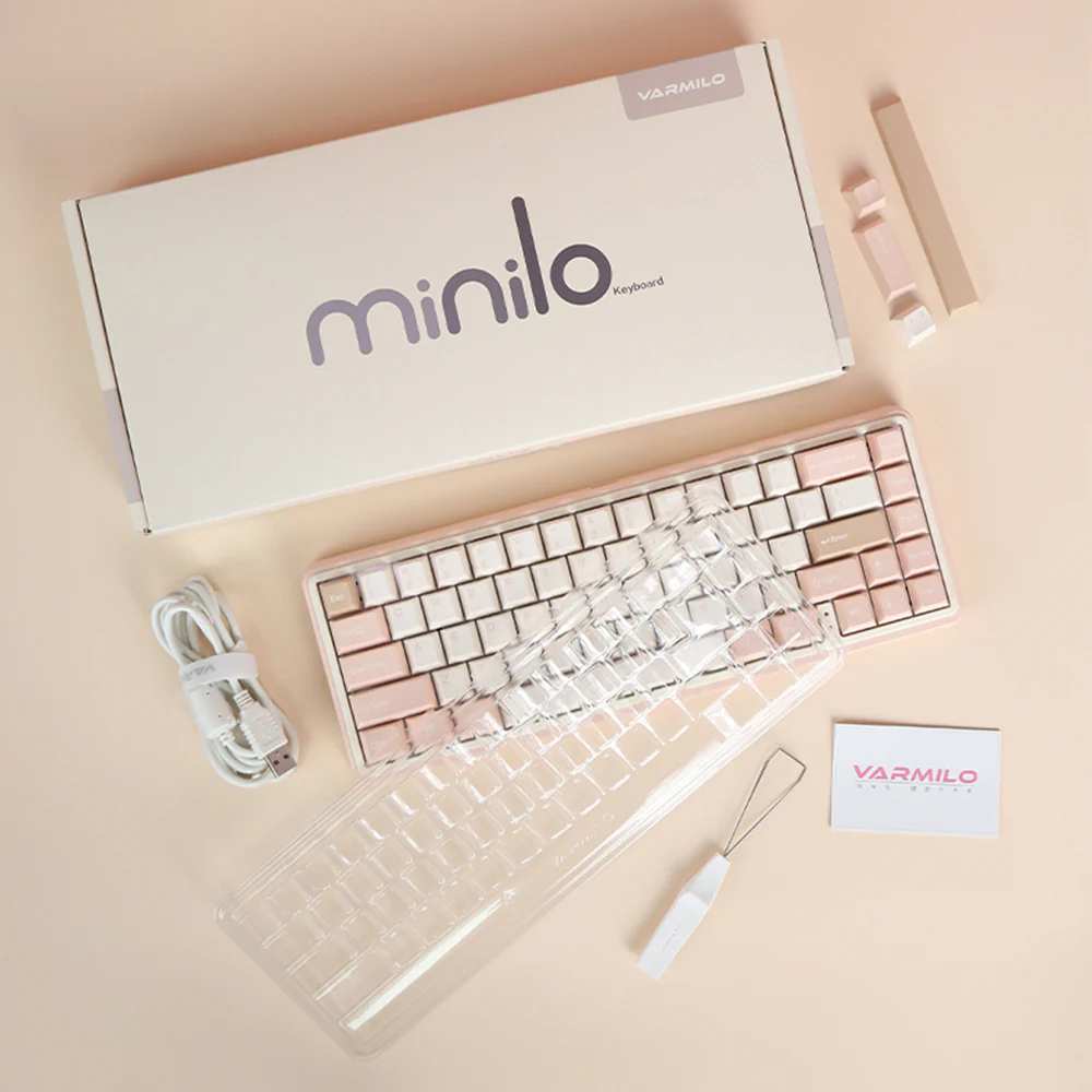 Varmilo 67 Minilo Mendozae ANSI Hot-Swap Mechanical Keyboard - Image 9