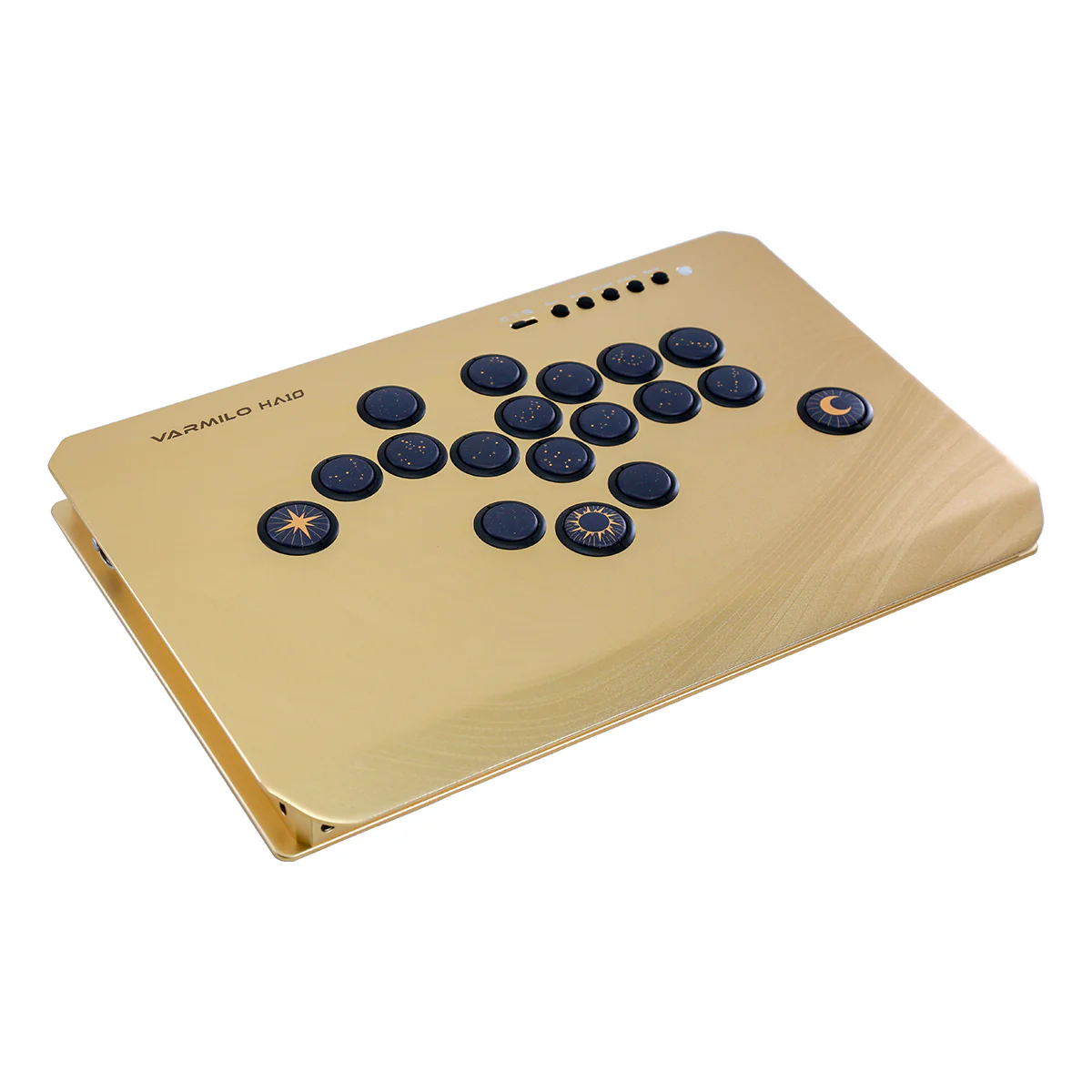 VARMILO HA10 Gold Limited Edition Leverless Arcade Controller for Fighting Games - Image 3