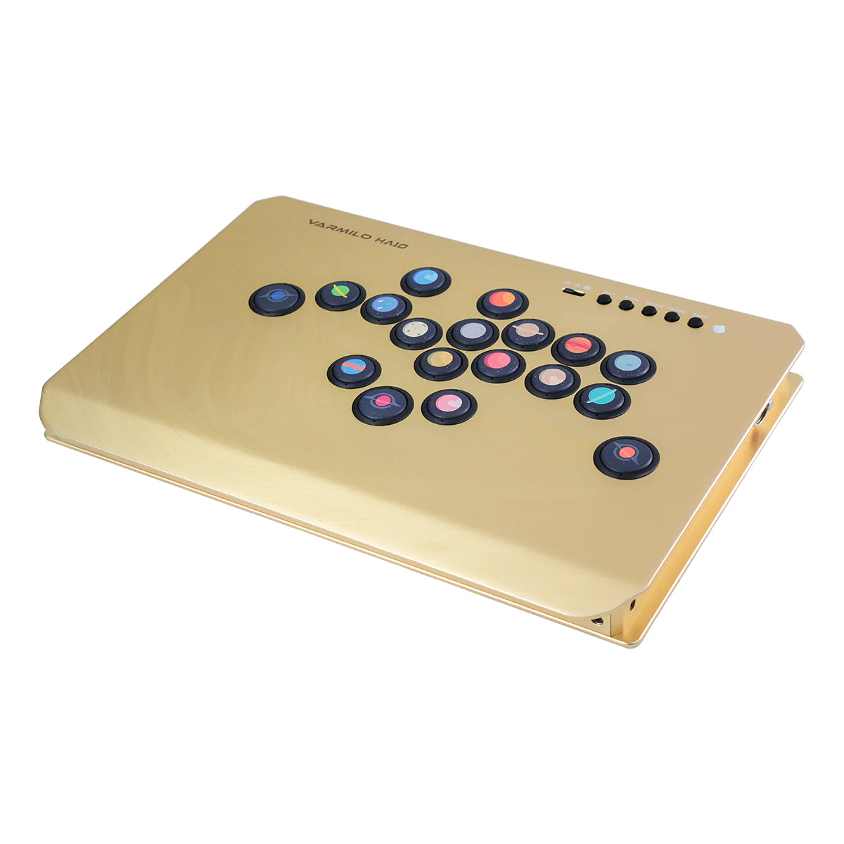 VARMILO HA10 Gold Limited Edition Leverless Arcade Controller for Fighting Games - Image 6