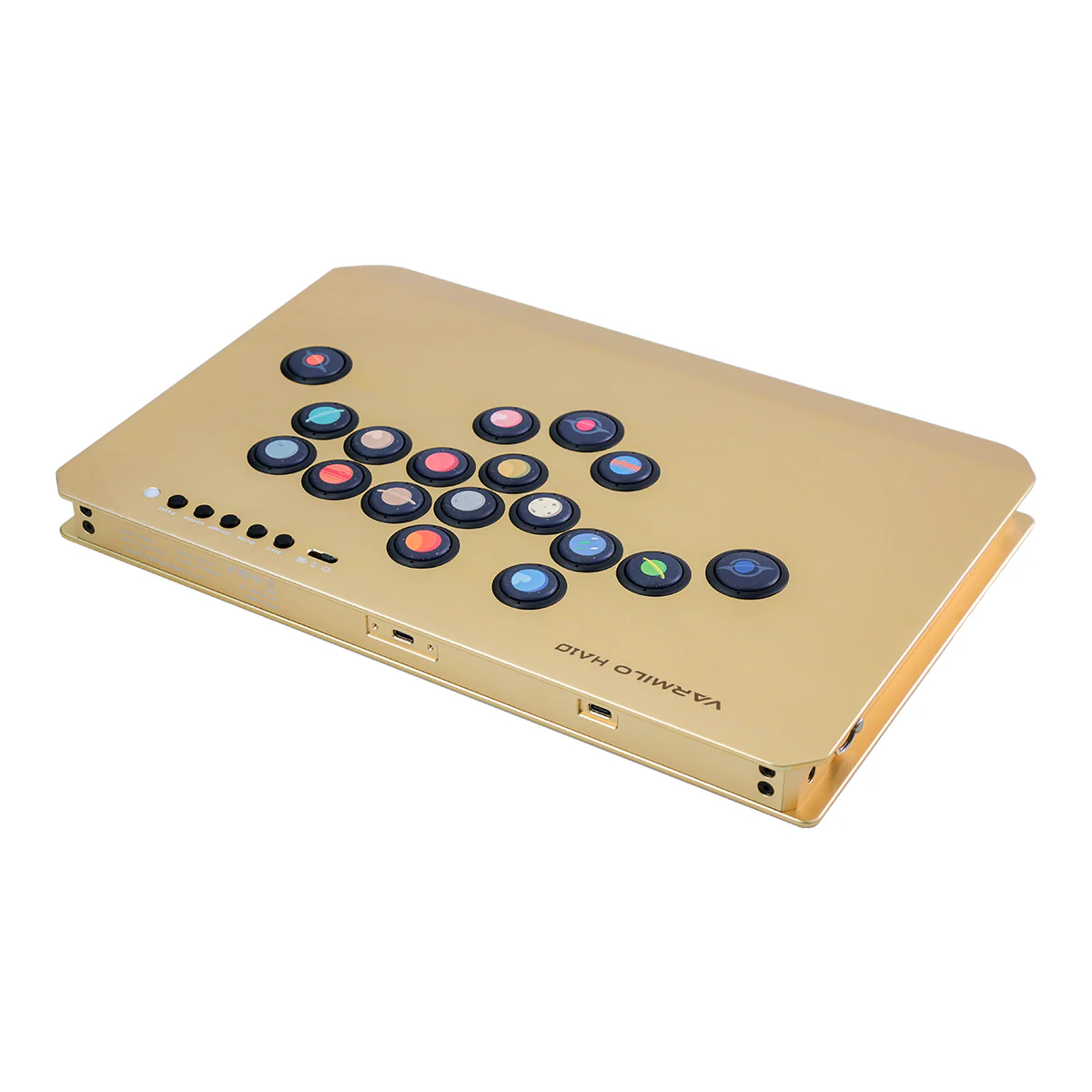 VARMILO HA10 Gold Limited Edition Leverless Arcade Controller for Fighting Games - Image 8