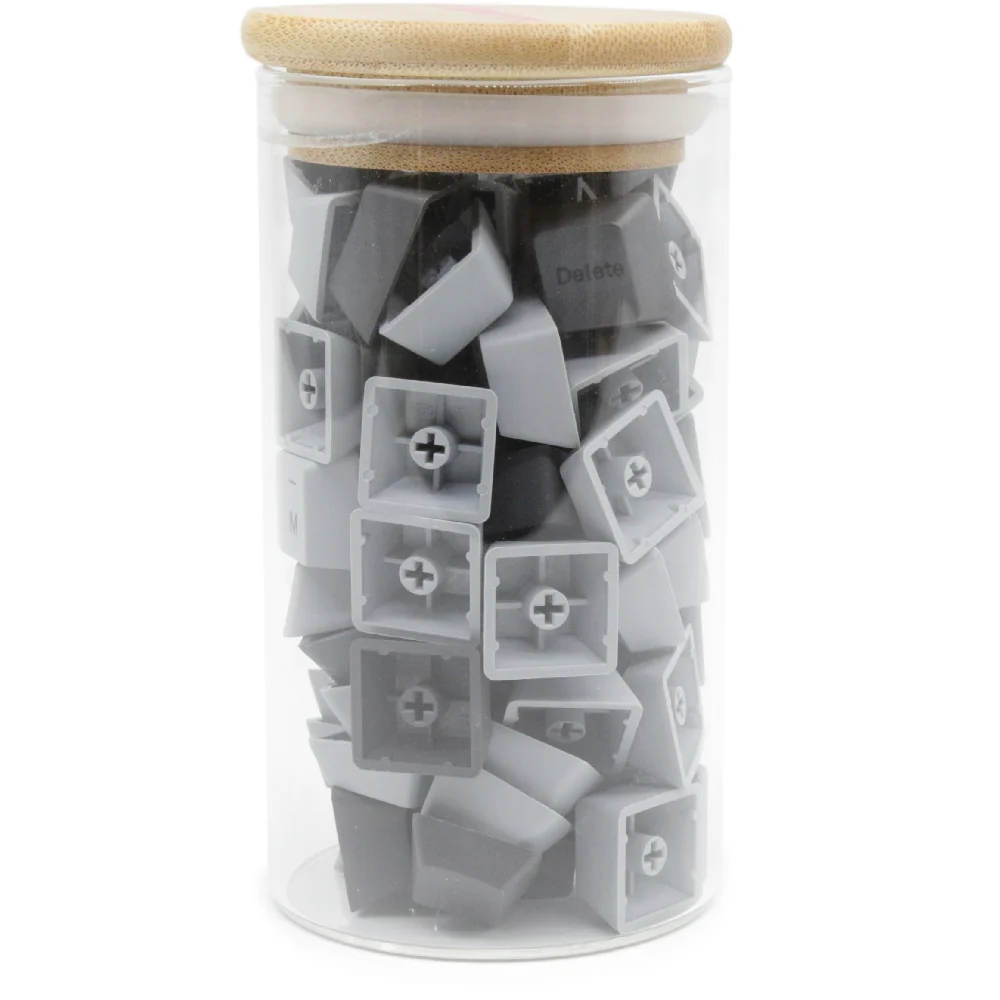 Varmilo Luckeys Lightgrey Darkgrey Keycaps - Image 2