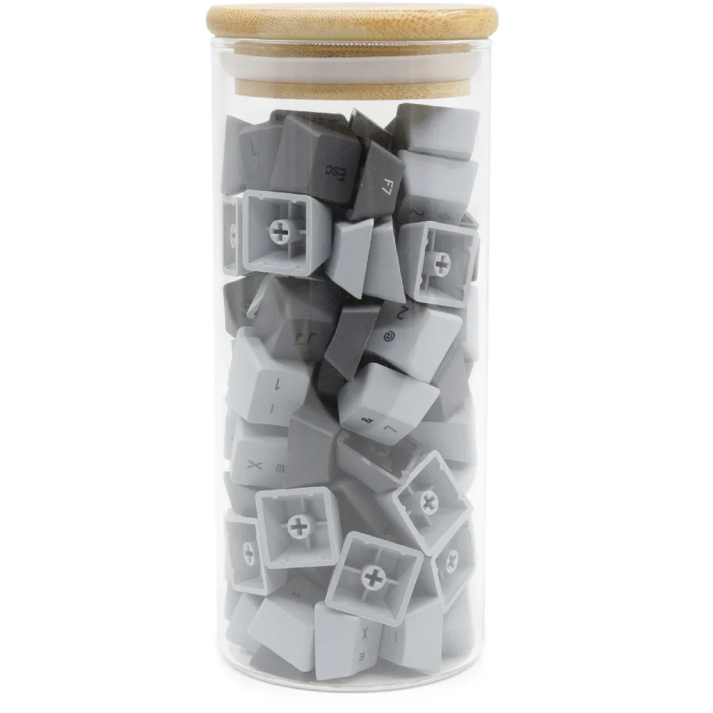 Varmilo Luckeys Lightgrey Darkgrey Keycaps - Image 3