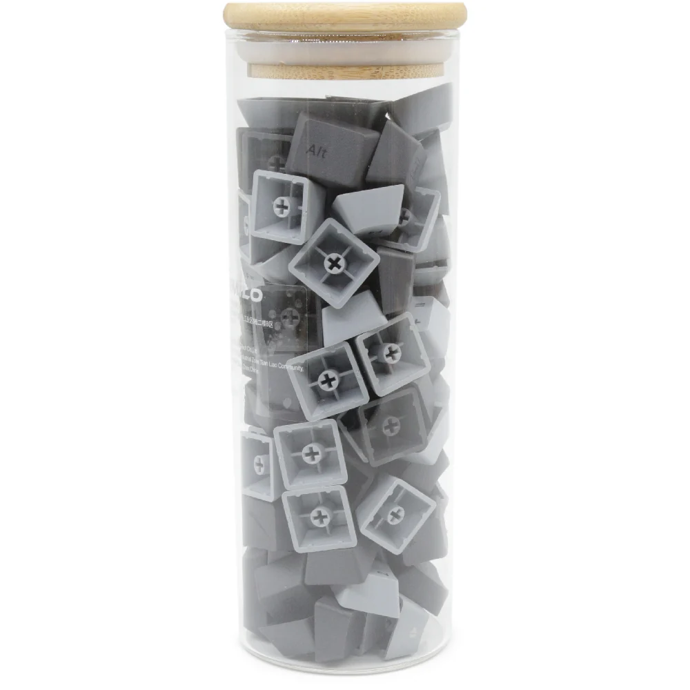 Varmilo Luckeys Lightgrey Darkgrey Keycaps - Image 4
