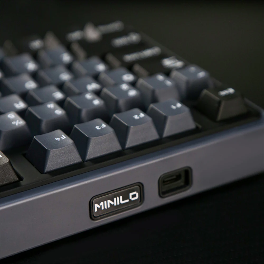 Varmilo Minilo75 HE Magnet Switch Wired Hot-Swap RGB Gaming Mechanical Keyboard Classic Black - Image 7