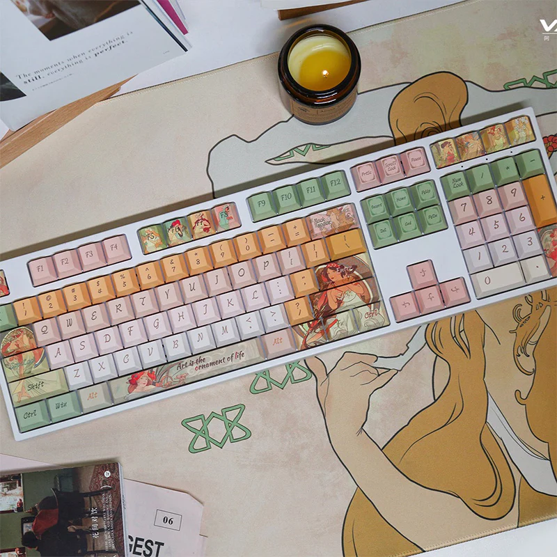 Varmilo Mucha Keycap Set 129 keys - Image 4