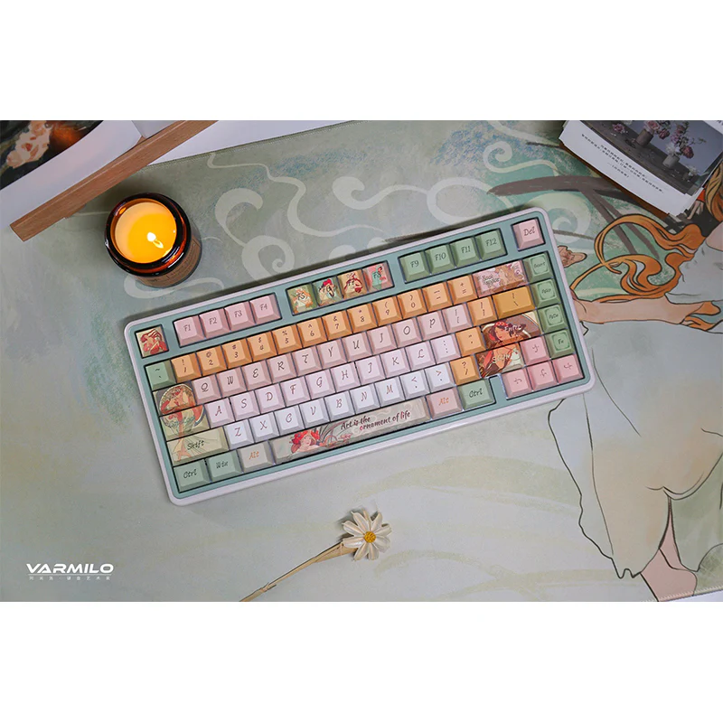 Varmilo Mucha Keycap Set 129 keys - Image 9