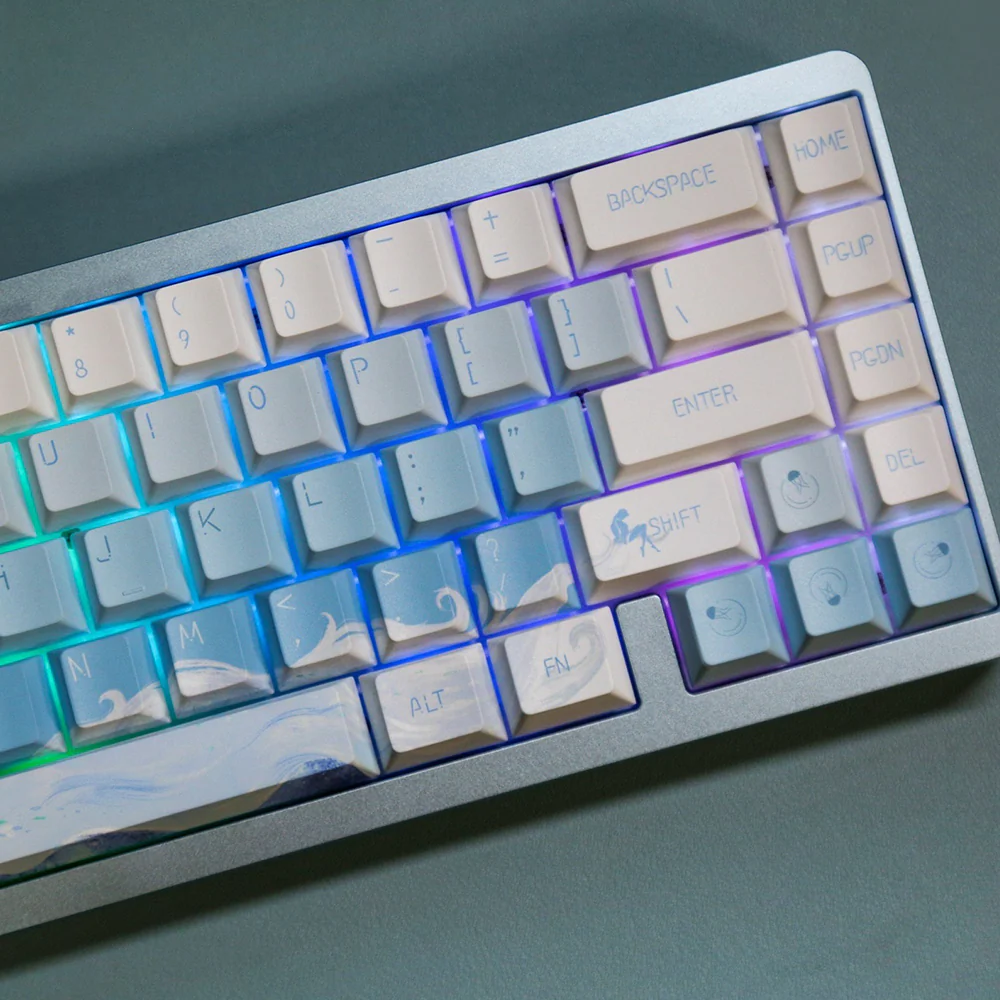 Varmilo Muse 65 Magnet Switch Wired Hot-Swap RGB 67 Keys Metal Gaming Mechanical Keyboard Ariel - Image 12
