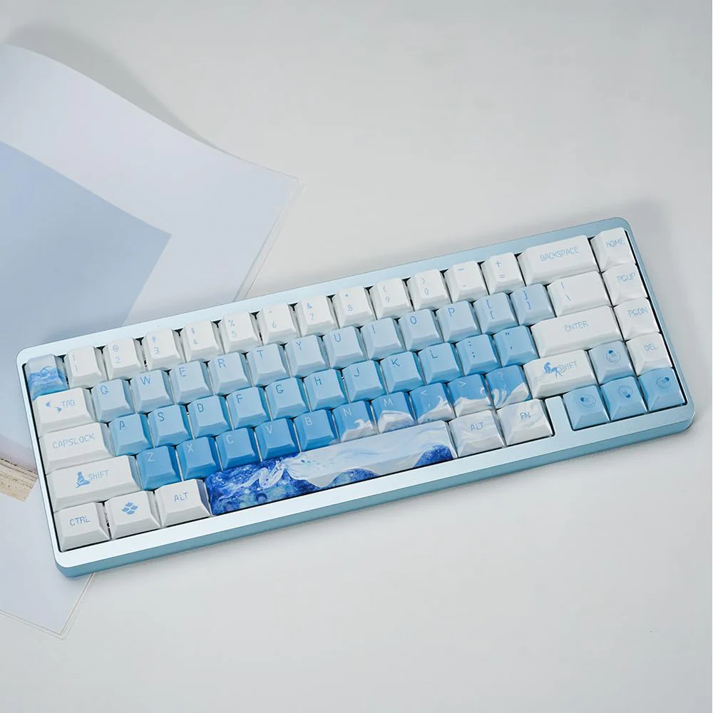 Varmilo Muse 65 Magnet Switch Wired Hot-Swap RGB 67 Keys Metal Gaming Mechanical Keyboard Ariel - Image 8