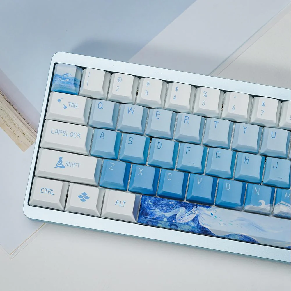 Varmilo Muse 65 Magnet Switch Wired Hot-Swap RGB 67 Keys Metal Gaming Mechanical Keyboard Ariel - Image 9
