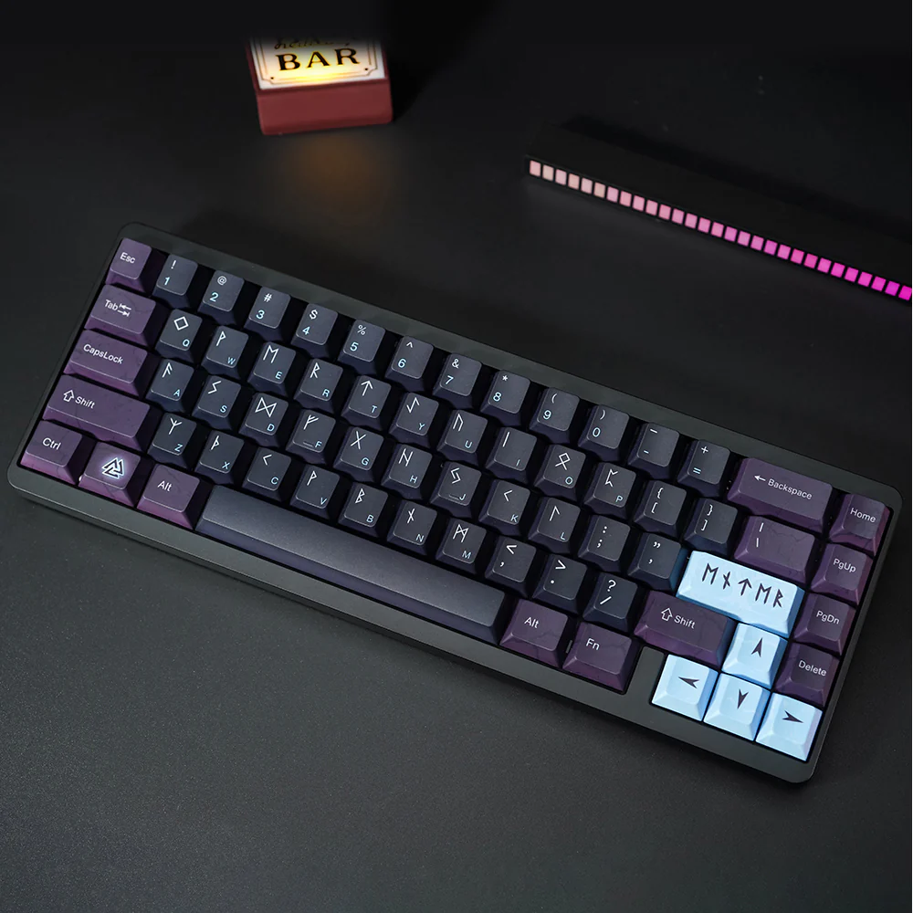 Varmilo Muse 65 Magnet Switch Wired Hot-Swap RGB 67 Keys Metal Gaming Mechanical Keyboard Asgard - Image 4